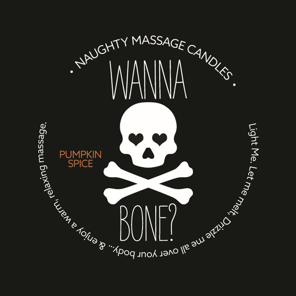 Naughty Pumpkin Spice Massage Candle for Intimate Relaxation Default Title Massage Candles