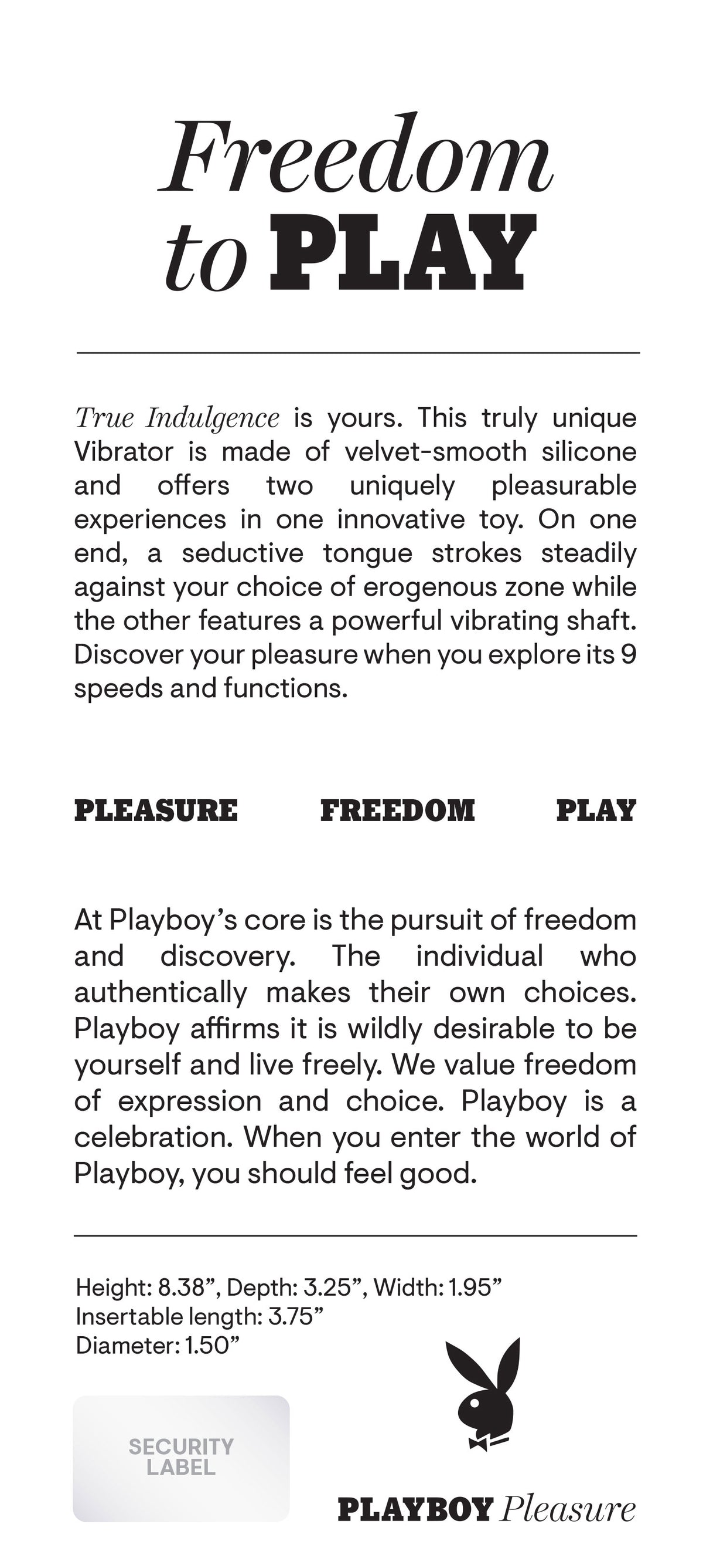 Playboy Pleasure True Indulgence (Teal) – Vibrator > Sex Toys For Ladies > Clitoral Vibrators and Stimulators