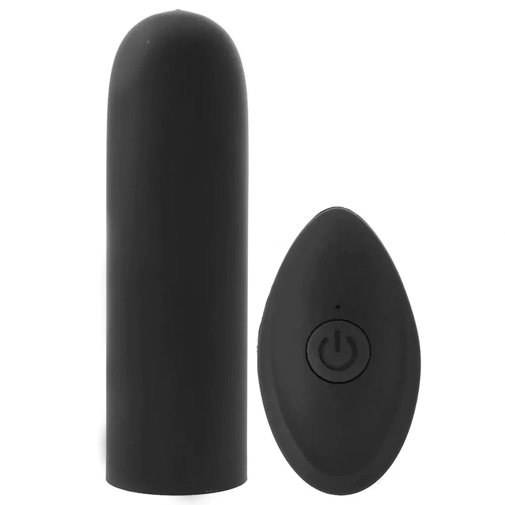 Pink Pussycat Vibrating Bullet (Black) – Remote-Controlled Bullet Vibrator > Vibrators > Mini Vibrators Main image