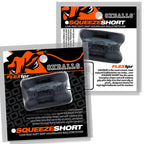 Squeeze Short (Black) – Rubber Ballstretcher Black > Sex Toys For Men > Ball Stretchers