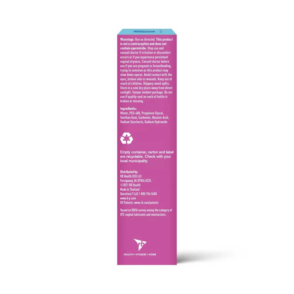 K-Y Liquid Water Based Personal Lubricant 2.5 Oz Bottle > Lube > Water Based