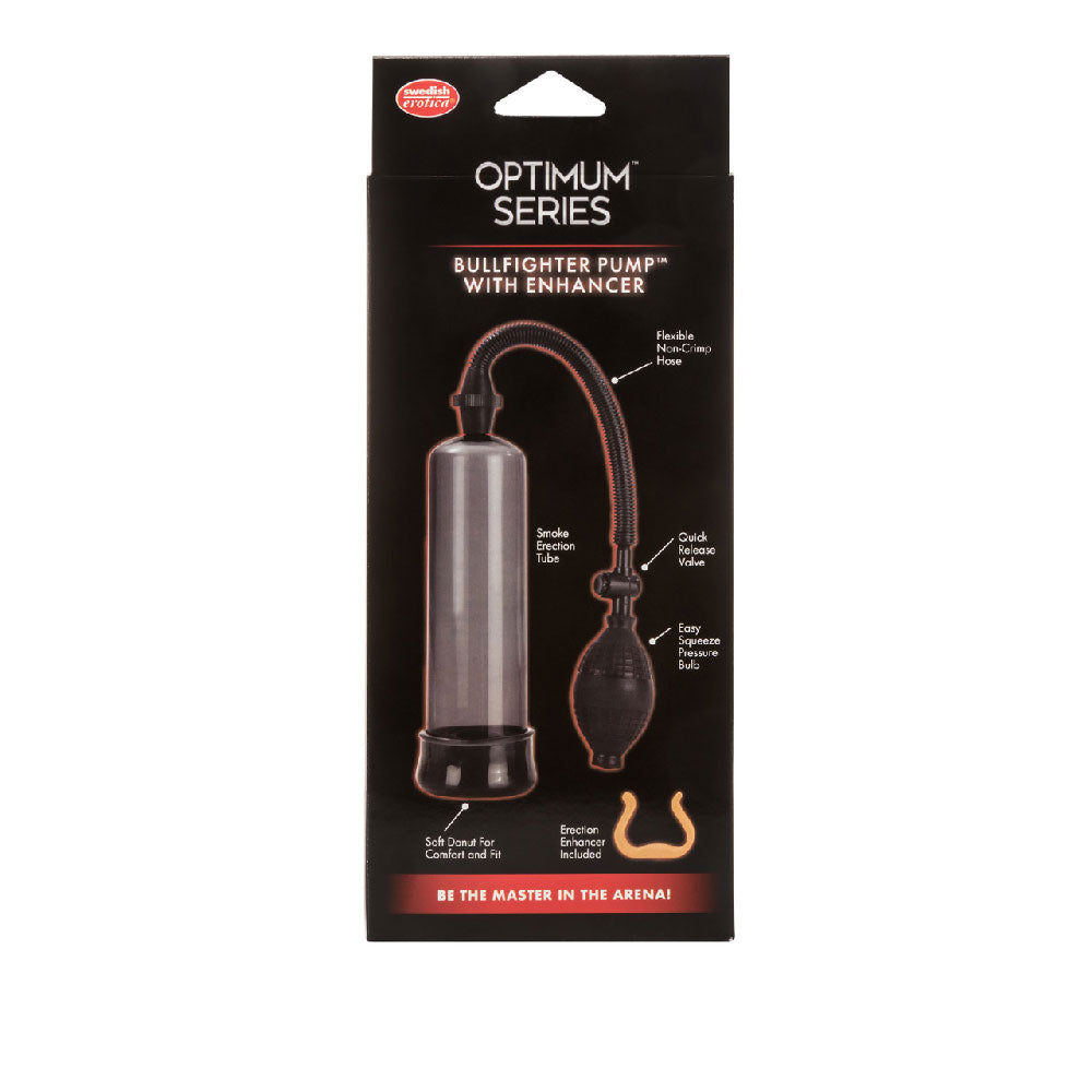 CalExotics Bullfighter Penis Pump With Clear Cylinder Sleeve PUMPS