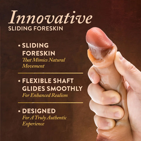 Renaissance DaVinci – 8 Inch Realistic Dual Density Dildo > Dildos > Realistic Dildos