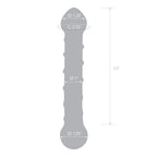 Glas 6.5 Inch Spiral Dildo with Blue Swirls > Glass > Dildos