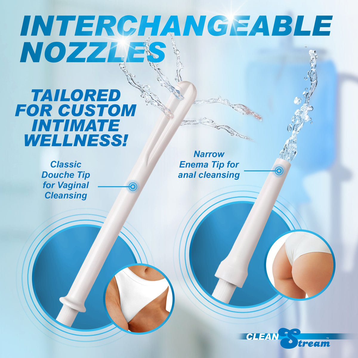 CleanStream Water Bottle Cleansing Kit – Complete Cleaning System > Essentials > Douches