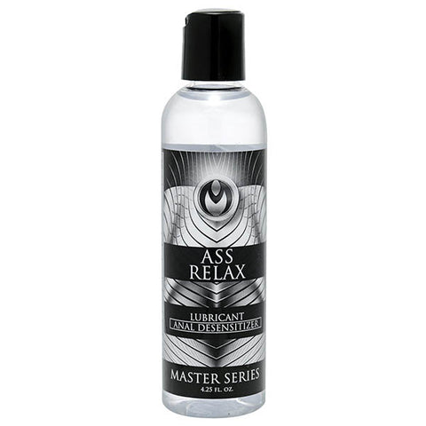 Master Series Ass Relax Desensitizing Lubricant 4.25 Ounce Anal Lubricant