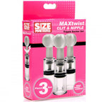 Size Matters Max Twist Clit And Nipple Suction Mini Set > Sex Toys > Nipple Suckers