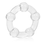 CalExotics Island Rings Clear Stretchy Erection Enhancer Rings - Small, Medium, Large Sizes > Cock Ring > Single