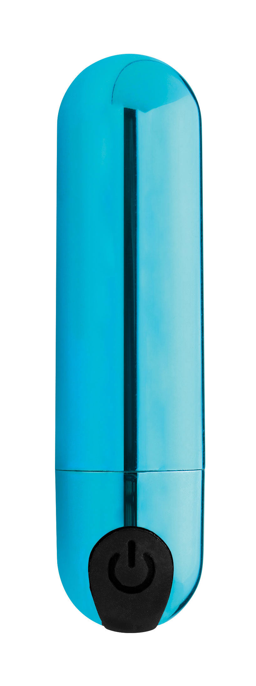 Bang! 10X Rechargeable Vibrating Metallic Bullet Vibrator in Blue BULLETS