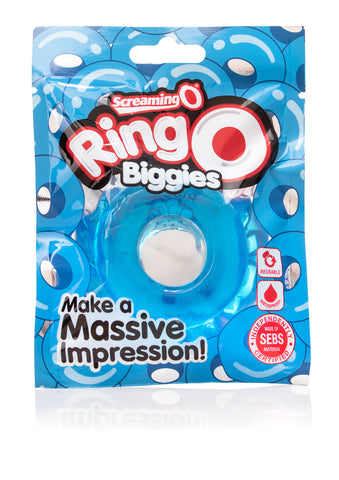 Screaming O Ringo Biggies Black Reusable Waterproof Cock Ring COCK RINGS