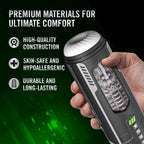 M for Men Master Blaster Automatic Male Masturbator Black > Sex Toys For Men > Masturbators > Vibrating