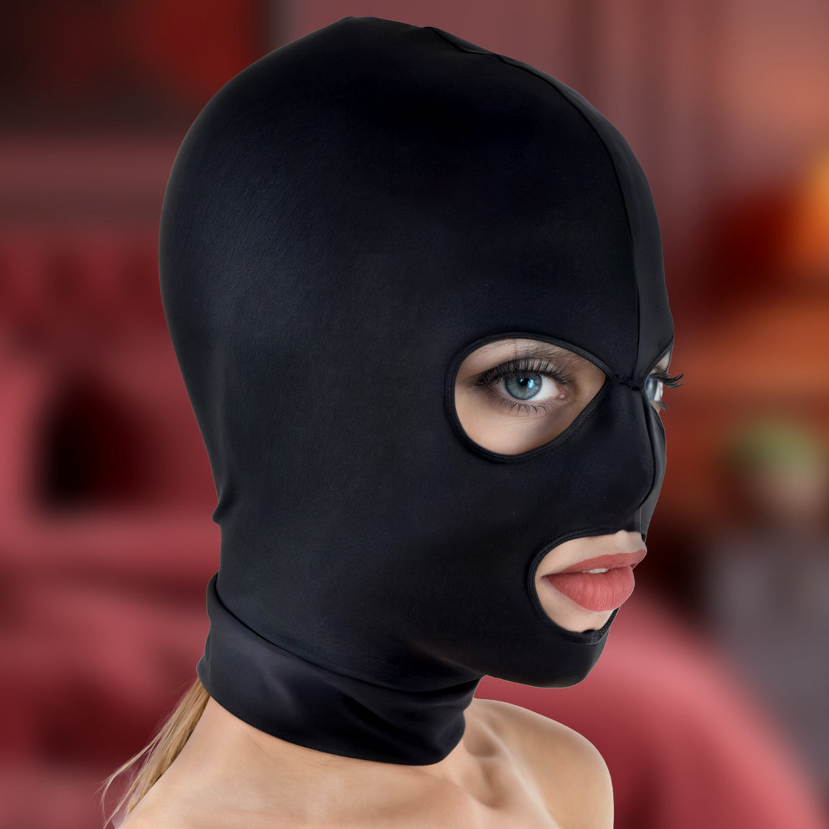 Masters Spandex Hood With Eye and Mouth Holes Erotic Mask > Bondage Gear > Bondage Hoods Main image