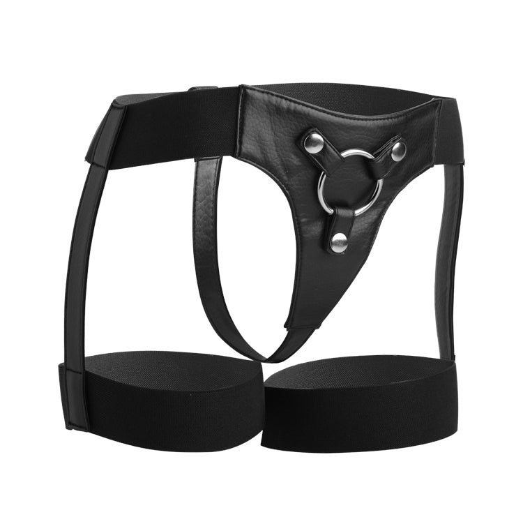 Bardot Elastic Strap-On Harness With Adjustable Thigh Cuffs > Dildos > Strap On Harnesses