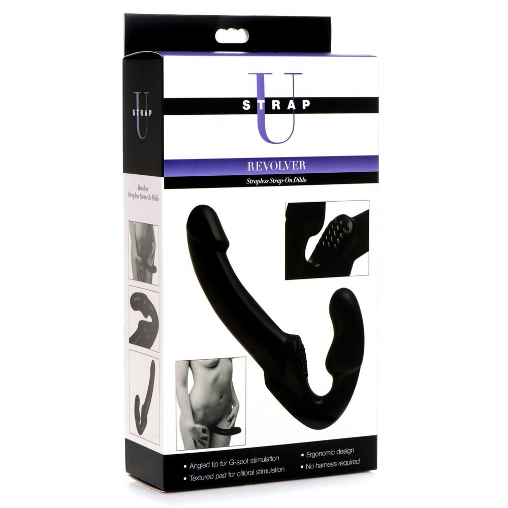 Xr Revolver Strapless Strap On G Spot Dildo Silicone > Dildos > Strapless Strap Ons