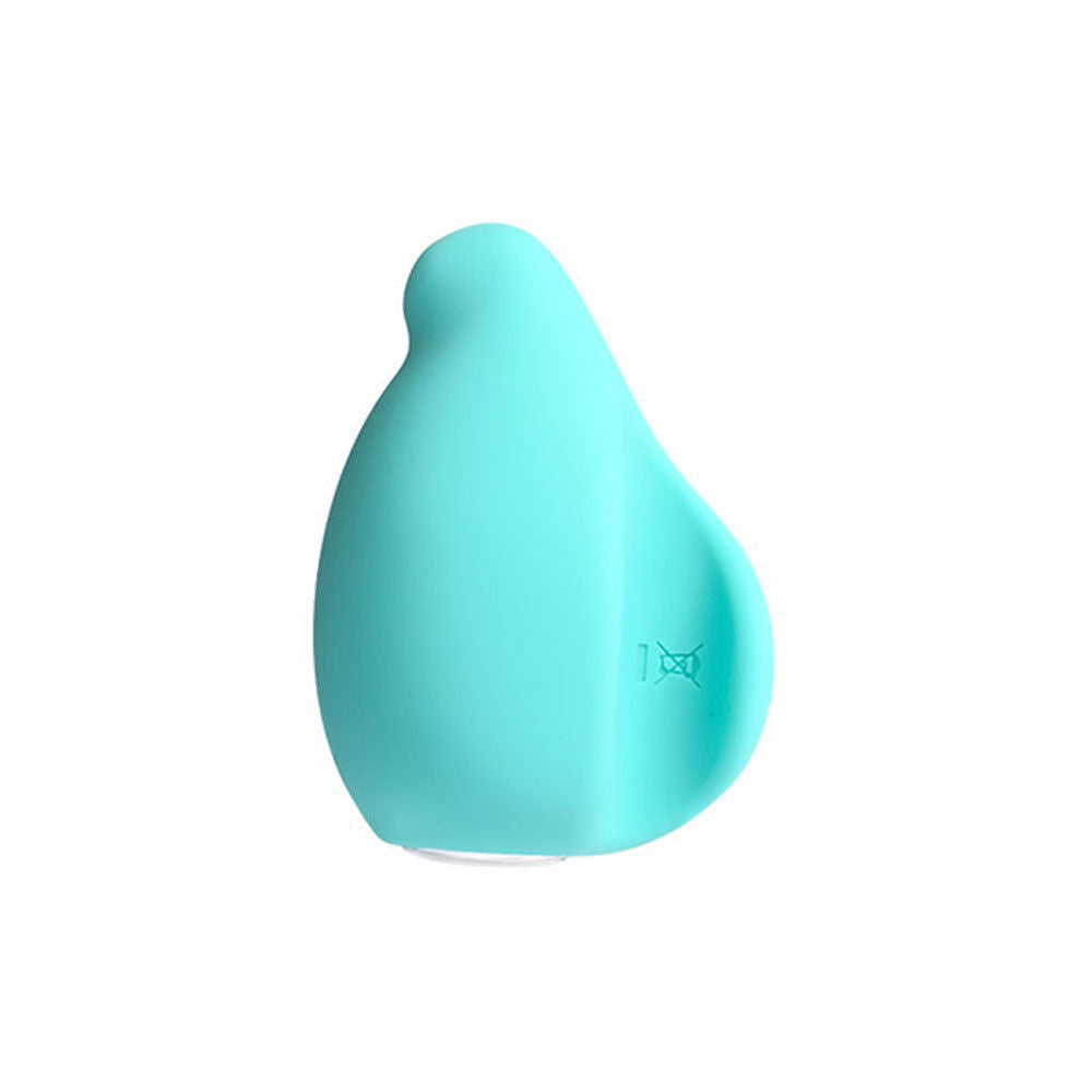 Yumi Rechargeable Finger Vibrator in Foxy Pink with 10 Modes Suction Stimulator