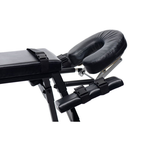 Master Series Obedience Extreme Sex Bench with Restraint Straps in Black PU Leather, 27 Inch Height, 50 Inch Width > Sex Toys > Sex Furniture