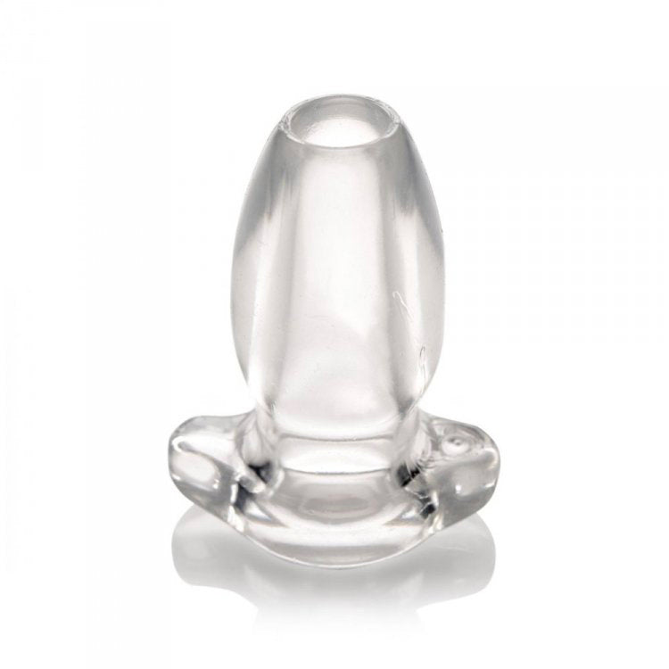 Master Series Peephole Hollow Anal Plug Clear Butt Plugs - Hollow