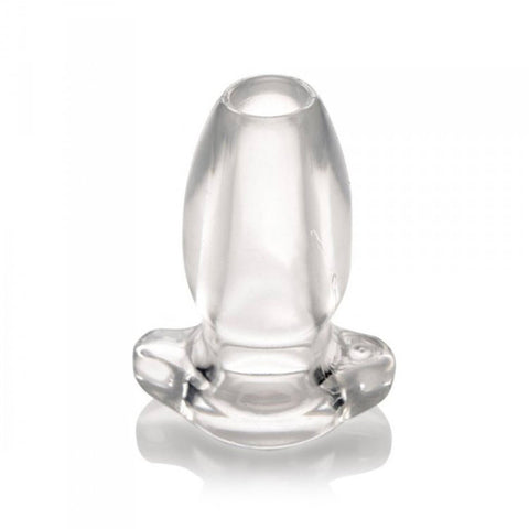 Master Series Peephole Hollow Anal Plug Clear Butt Plugs - Hollow