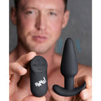 Silicone Butt Plug (Black) – Remote-Controlled 21X Vibrating Butt Plug > Anal Range > Vibrating Butt Plugs