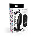 Silicone Butt Plug (Black) – Remote-Controlled 21X Vibrating Butt Plug > Anal Range > Vibrating Butt Plugs