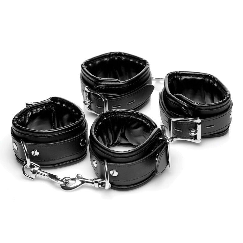 Master Series Bondage Massage Bed with Adjustable Cuffs and Tie Points > Sex Toys > Sex Furniture
