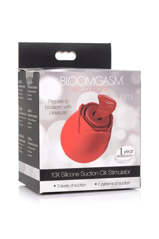 Inmi Bloomgasm 10X Silicone Suction Clit Stimulator > Sex Toys For Ladies > Rose Stimulators
