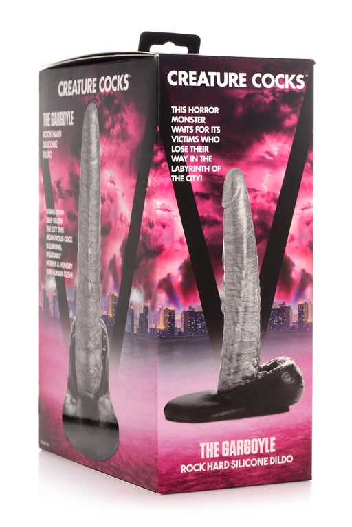 Creature Cocks The Gargoyle (Rock Hard) Silicone Dildo – Textured Silicone 8 Inches > Dildos > Fantasy