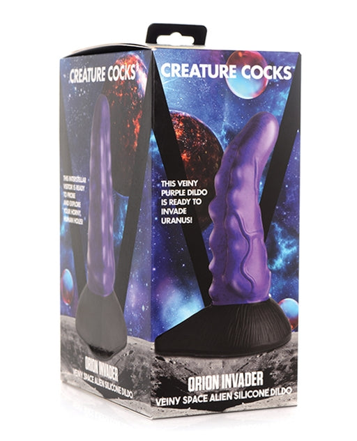 Creature Cocks Orion Invader 7.25" Veiny Space Alien Silicone Dildo > Dildos > Fantasy