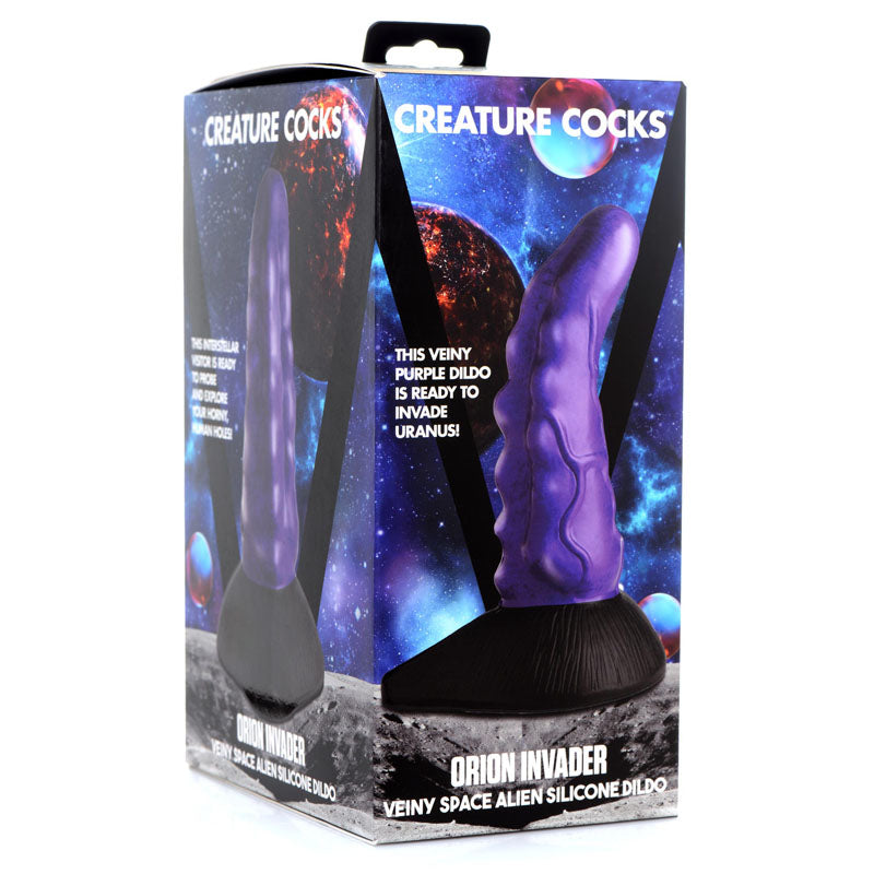 Creature Cocks Orion Invader 7.25" Veiny Space Alien Silicone Dildo > Dildos > Fantasy