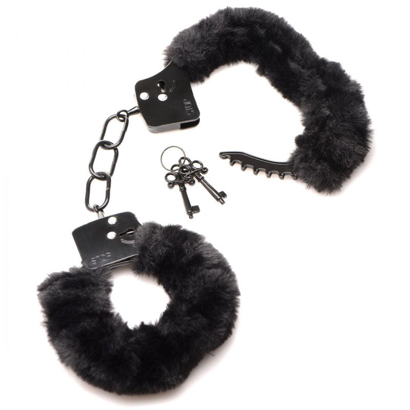 Master Series Cuffed in Fur - Fluffy Handcuffs > Bondage Gear > Restraints
