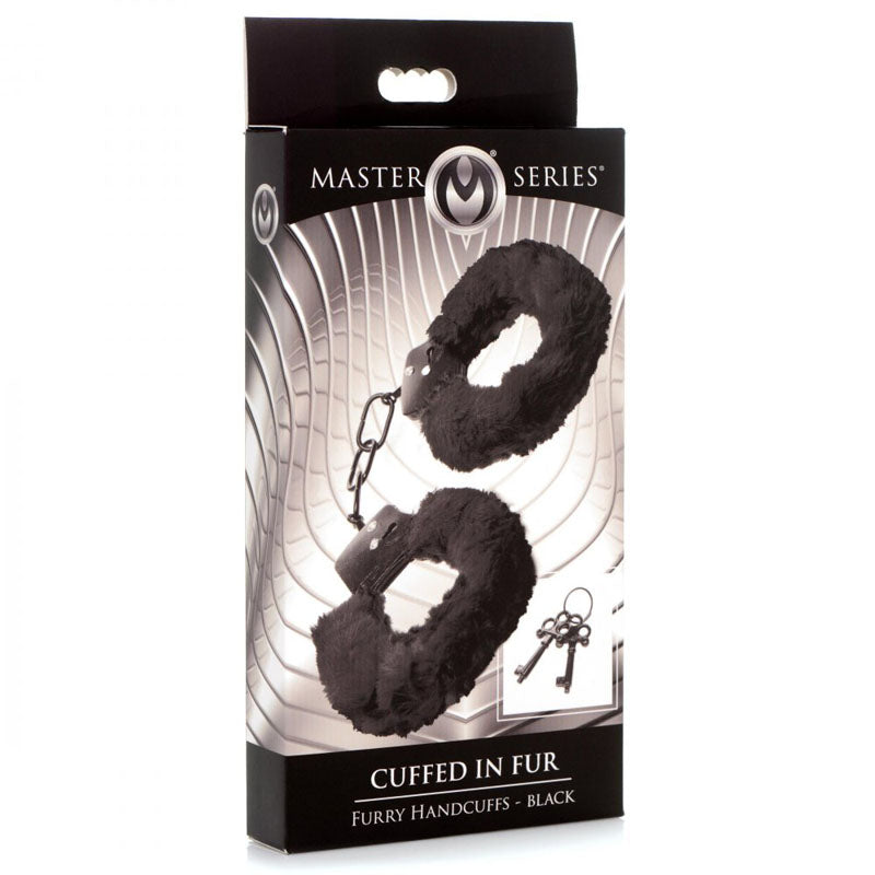 Master Series Cuffed in Fur - Fluffy Handcuffs > Bondage Gear > Restraints