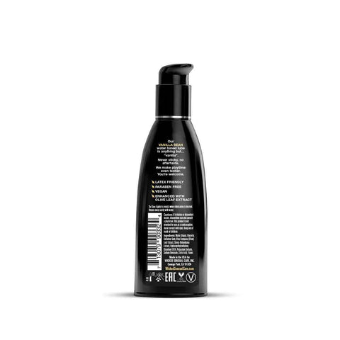 Wicked Aqua Vanilla Bean 60ml Water Based Flavored Lubricant Flavoured Lube