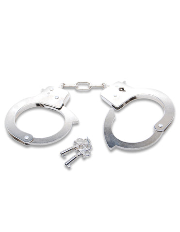 Fetish Fantasy Steel Handcuffs with Interchangeable Keys Set > Bondage Gear > Restraints