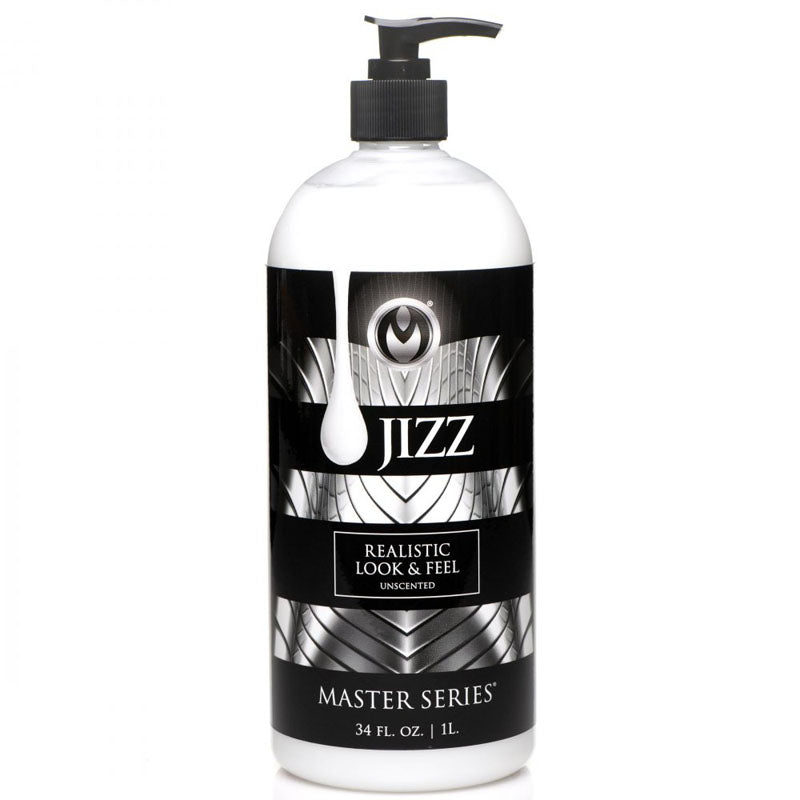 Jizz Unscented Water Based Lubricant 34 Ounce White Speciality Lubricants