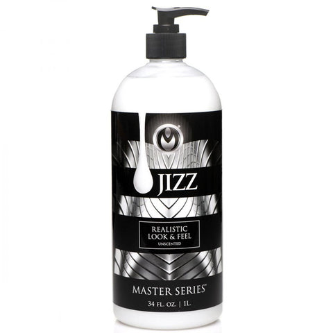 Jizz Unscented Water Based Lubricant 34 Ounce White Speciality Lubricants