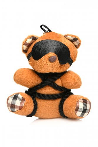 Rope Teddy Bear Keychain – Bondage-Inspired Accessory > Novelties > Gag Gifts