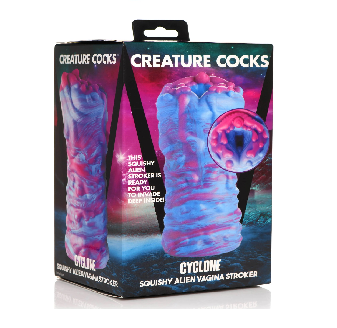 Creature Cocks Cyclone Squishy Alien Vagina Stroker Multi Strokers - Fantasy