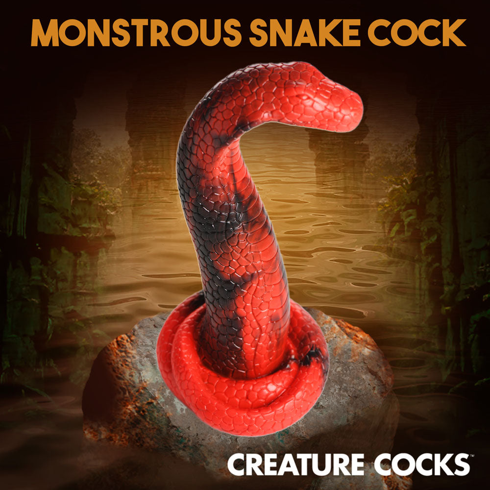Creature Cocks King Cobra Silicone Dildo for Unique Sensations and Sensual Exploration Dildos & Dongs