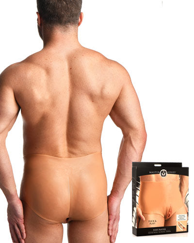 Master Series Pussy Panties Silicone Vagina and Ass Panties Light Color Large Bodyforms