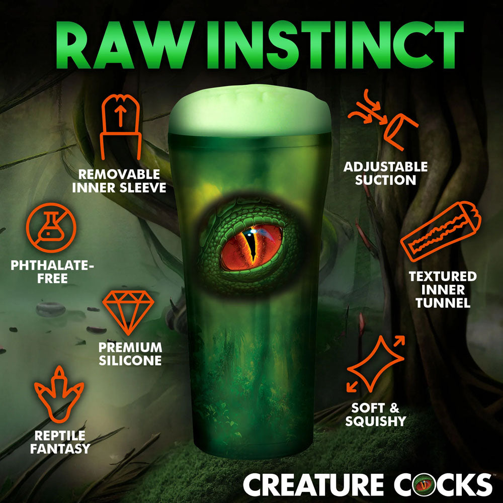 Creature Cocks Raptor Reptile Stroker Adult Sex Toy Strokers - Fantasy
