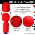 Xr Bloomgasm Rose Petite Mini Wand Vibrator Rechargeable > Sex Toys For Ladies > Rose Stimulators