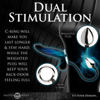 Master Series Tug Plug Aluminum Cock and Ball Ring – Aluminum Cock and Ball Ring > Anal Range > Butt Plugs