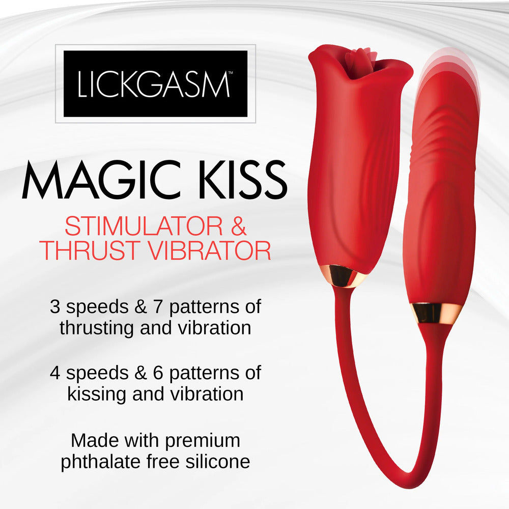 Play Hard Magic Kiss (Lipstick Shape) – Clitoral Stimulator and Thrusting Vibrator > Sex Toys For Ladies > Clitoral Vibrators and Stimulators