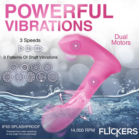 Inmi Flickers G-Flick Flicking G-Spot Vibrator for Ultimate Pleasure STIMULATORS