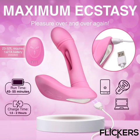 Inmi Flickers G-Flick Flicking G-Spot Vibrator for Ultimate Pleasure STIMULATORS