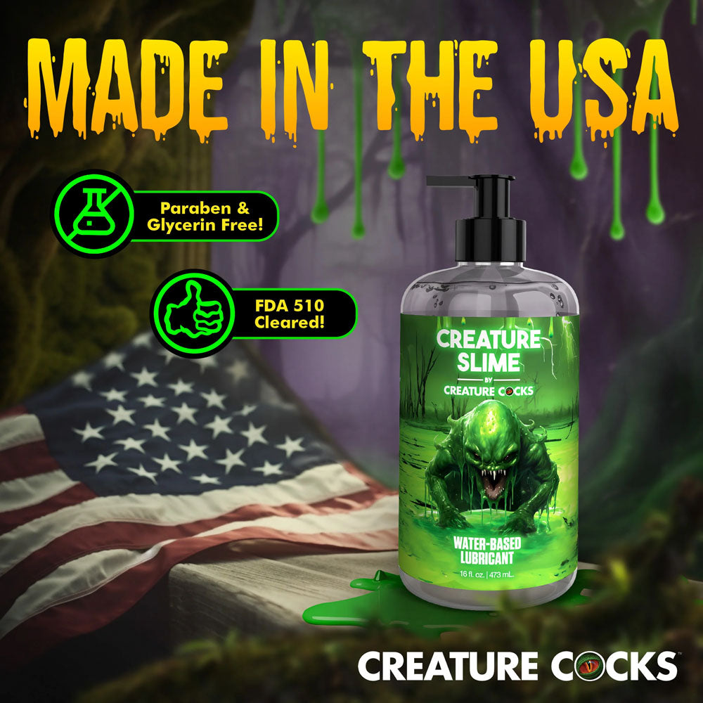 Creature Cocks Water-Based Lubricant 473 Milliliters for Intimate Adventures Speciality Lubricants