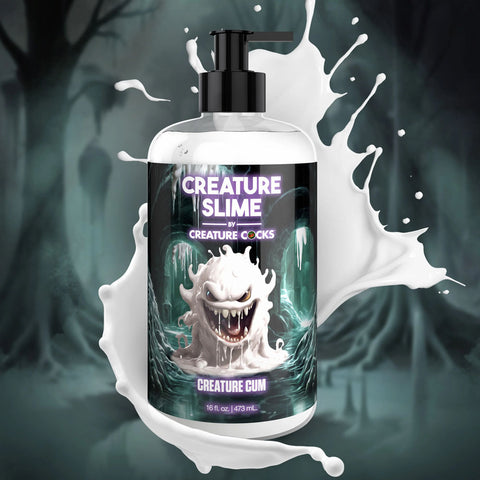 Creature Slime Lubricant by Creature Cocks 8 Ounce Bottle Speciality Lubricants