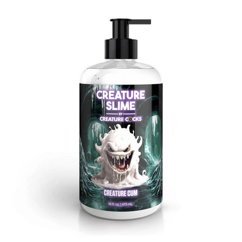 Creature Slime Lubricant by Creature Cocks 8 Ounce Bottle Clear Speciality Lubricants