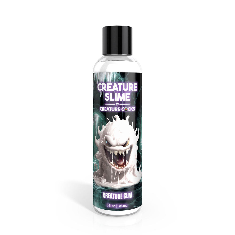 Creature Slime Unscented Jizz Lubricant 8 Ounce Bottle Clear Speciality Lubricants
