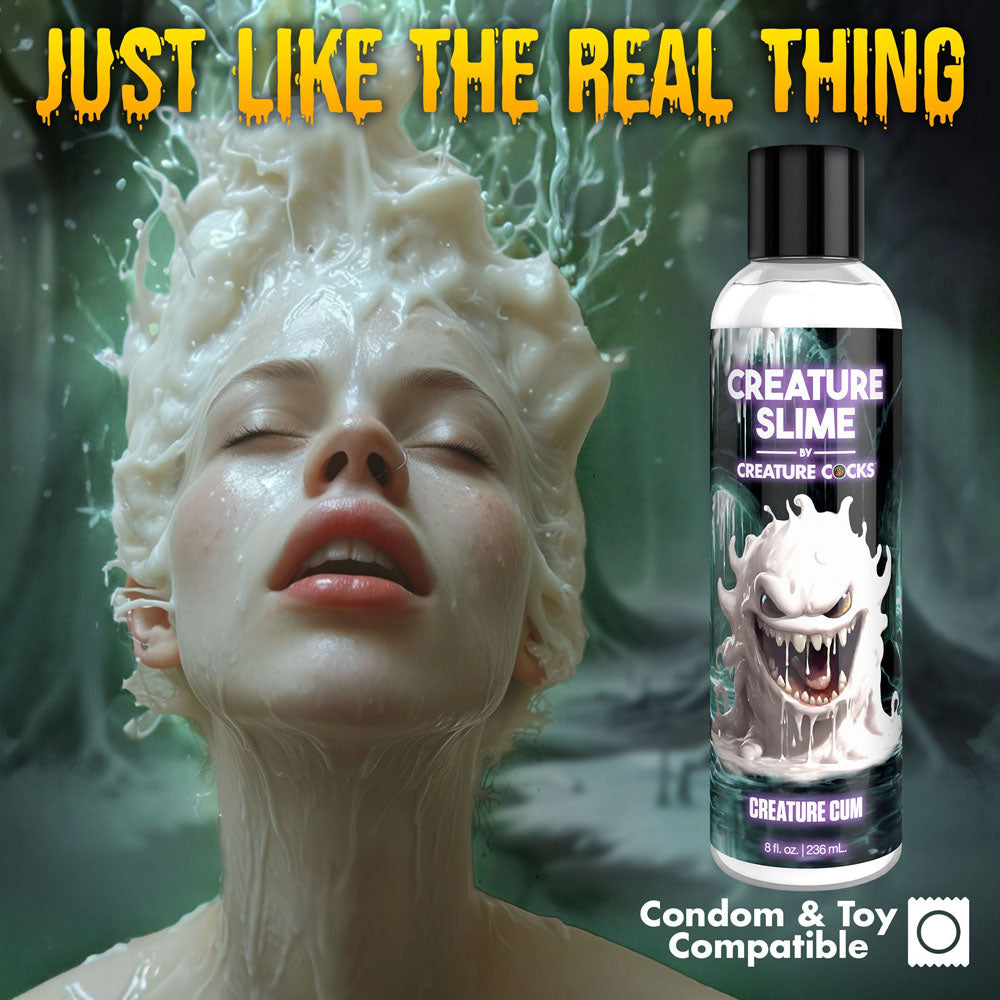 Creature Slime Unscented Jizz Lubricant 8 Ounce Bottle Speciality Lubricants
